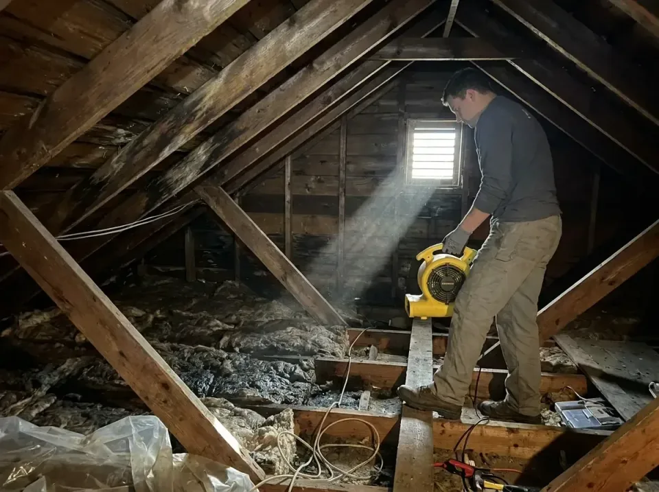 attic-water-damage-drying-proc-007 — frequently asked questions, Emergency Water Extraction & 24/7 Flood Response in Eagle M…
